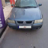 ماشین سمند مدل ۸۵ودورنگ میباشد.