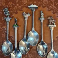 قاشق های آنتیک قدیمی|کلکسیون اشیاء عتیقه|تهران, مرزداران|دیوار
