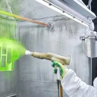 استخدام رنگ کار استاتیک