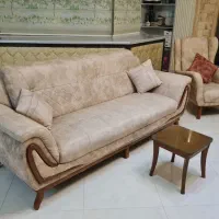 مبل هشت نفره راحتی درحدنو چوب راش