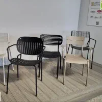 صندلی فلزی وآلومینیومی رستوران و فست فود