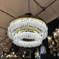 لوستر مدرن برفی ترند