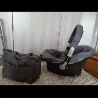 ست کامل کالسکه، روروئک ، ساک و کریر دلیجان|کالسکه و لوازم جانبی|تهران, یافت‌آباد|دیوار