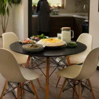 میز و صندلی ناهار خوری 4 نفره در رنگ های مختلف