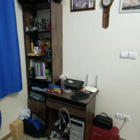 کمد کتابخانه به همراه میز کامپیوتر