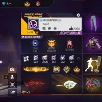 اکانت فری فایر طاق