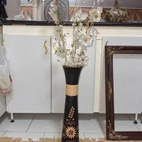 قاب مناسب برای تابلو فرش وگلدان بهمراه گل|صنایع دستی و سایر لوازم تزئینی|قم, گلزار|دیوار