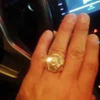 طلا مردانه در حد نو قیمت تابلو+7درصد