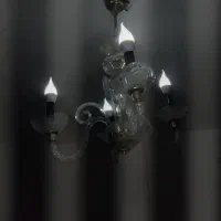 فروش پرده عمودی و لوستر همه با هم ۹۰۰|پرده، رانر، رومیزی|فولادشهر, مسکن مهر فولادشهر|دیوار