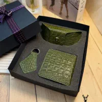 پک هدیه چرم طبیعی بزی