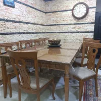 غذا خوری 8نفره سالم بدون هیچ خط وخش|میز و صندلی غذاخوری|ساری, |دیوار