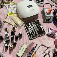 وسایل کاشت ناخن|آرایشی، بهداشتی، درمانی|کرمان, |دیوار