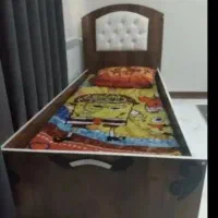 تخت نوجوان به همراه تشک