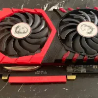کارت گرافیک ام اس ای مدل MSI GAMING X GTX 1050 TI