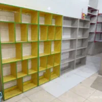 فروش قفسه ام دی اف وقفسه فلزی 3متری وسط