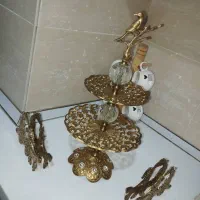 ساعت ایستاده برنزی میوه و شیرینی خوری برنزی،بخاری|ساعت دیواری و تزئینی|سهند, |دیوار