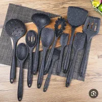ست کفگیر و ملاقه سیلیکونی نسوز  نچسب و باکیفیت