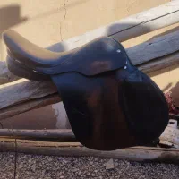 زین اسب پرشی چرم و بند رکاب|اسب و تجهیزات اسبسواری|بوئین زهرا, |دیوار