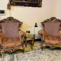 مبل استیل و راحتی با میز|مبلمان خانگی و میز عسلی|اندیشه, اندیشه فاز ۳|دیوار