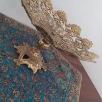 میوه خوری و جا کارد و چنگال برنز