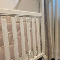 تخت کودک کنار مخمل|تخت و سرویس خواب|طرقبه, |دیوار