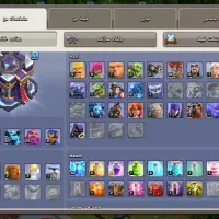 اکانت کلش اف کلنز لول 159 تاون هال 15 نیمه مکس|کنسول، بازی ویدئویی و آنلاین|شاندیز, |دیوار