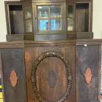 بوفه آنتیک دوکابینه