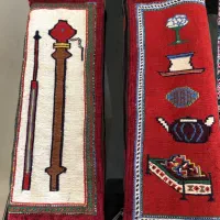 گلیم دست بافت درجه۱/کیف گلیم/کاور بافوری/کاملانو