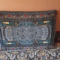دو عدد فرش ۹ متری دوعدد ۶ متری وچهار عدد پشتی|فرش|فومن, |دیوار