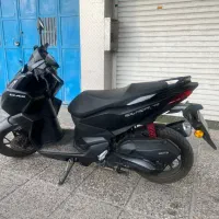 موتور کلیک کبیر طرح هوندا ۱۷۰ نیو فیس مشکی مات|موتورسیکلت|شیراز, آبیاری|دیوار