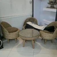 صندلی حصیری