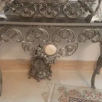 بوفه زیبا و آینه شمعدان|بوفه، ویترین، کنسول|مهدی شهر, |دیوار