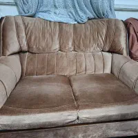 فروش دو دست مبل استیل و راحتی|مبلمان خانگی و میز عسلی|دورود, |دیوار