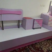 سرویس خواب دخترانه|تخت و سرویس خواب|همدان, |دیوار