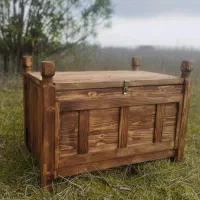 صندوق چوبی|صنایع دستی و سایر لوازم تزئینی|بندر انزلی, آسیای میانه|دیوار