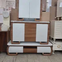 ست کامل سه‌تکه شامل * میز تلویزیون جاکفشی کنسول