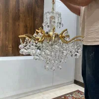 لوستر کریستالی در حد نو