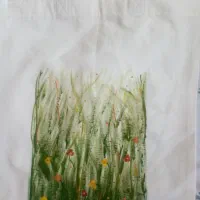 ساک پارچه‌ای نقاشی دستی طرح منحصربه‌فرد هدیه خاص