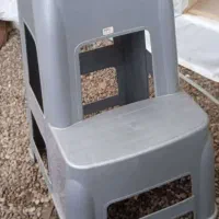 چهار پایه پلاستیکی آشپزخانه