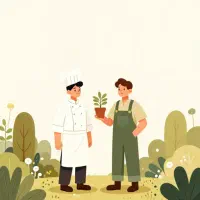 استخدام باغبان و کمک آشپز
