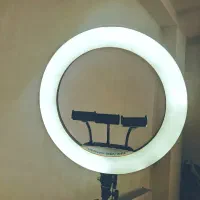 رینگ لایت بسیار قوی|دوربین عکاسی و فیلم‌برداری|گنبد کاووس, |دیوار