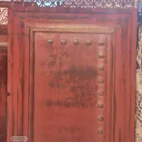 درب آهنی بزرگ دو لنگه