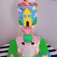 آموزش کیک تولد ازصفرتاصد تضمینی