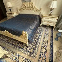 سرویس خواب سلطنتی دونفره داتیس باشکوه ترک در حدخاص|تخت و سرویس خواب|تهران, سازمان برنامه شمالی|دیوار