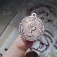 سکه ملکه ی الیزابت قدیمی کلکسیونی|کلکسیون سکه، تمبر، اسکناس|فردیس, شهرک شهید حسینی|دیوار