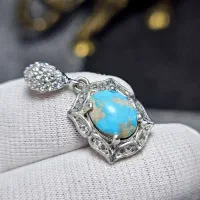 آویز فیروزه ایی|جواهرات|کرج, مصباح|دیوار