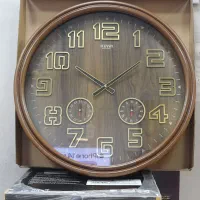 ساعت دیواری تمام چوب برند کوین قطر ۶۵