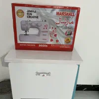 چرخ خیاطی به همراه میز کم جا