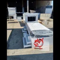سرویس خواب*تخت مدل باکسی با لمسه کوب پارچه|تخت و سرویس خواب|رشت, استقامت ۲|دیوار
