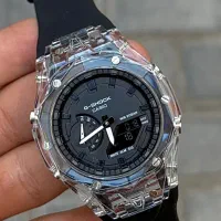 ساعت جیشاک فول مشکی|ساعت|شیراز, سیاه سنگ|دیوار